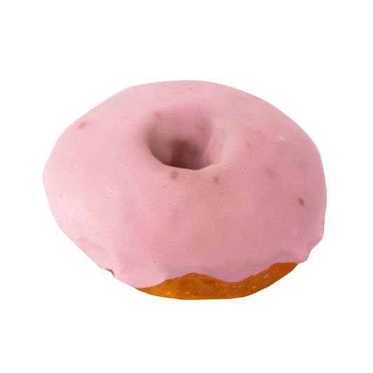 Raspberry Glaze – on a vanilla Voughnut