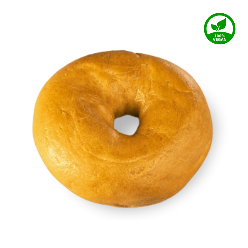 Plain (V) – Montreal style bagel made vegan