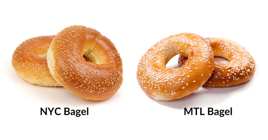 The Differences of Montreal and NY bagels