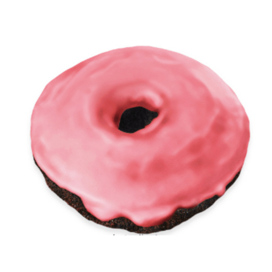 Raspberry Chocolate – Raspberry glazed chocolate doughnut